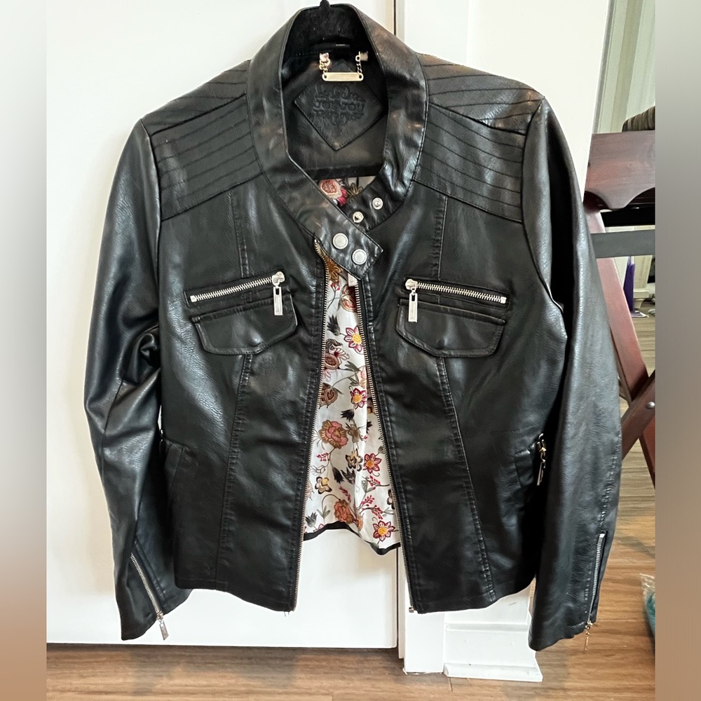 SAKS Faux Leather jacket